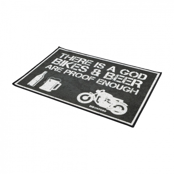 Oxford Door Mat: There Is a God 90x60cm